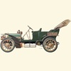 1905 Una Tipica Carrozzeria Aperta – Illustrated by Fabio Luigi Rapi