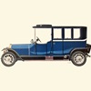 1908 Limousine per Grandi Viaggi – Illustrated by Fabio Luigi Rapi