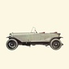 1919 Fiat 510S Torpedo Filante – Illustrated by Fabio Luigi Rapi