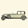 1921 Super Fiat 520 12-Cylinder Dorsay de Ville – Illustrated by Fabio Luigi Rapi