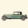 1928 Stutz 8 Club Coupé – Illustrated by Fabio Luigi Rapi