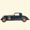 1932 Chrysler Imperial Coupé (Le Baron) – Illustrated by Fabio Luigi Rapi