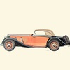 1935 Mercedes-Benz 380 – Illustrated by Fabio Luigi Rapi