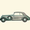 1937 Horch 8-Cylinder Sport Cabriolet – Illustrated by Fabio Luigi Rapi