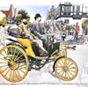 Benz Patent Motorwagen (1886): Illustrated by Ken Dallison
