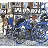 Daimler Motor Carriage (1886): Illustrated by Ken Dallison