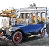 Mercedes 50-Horsepower Phaeton (1913): Illustrated by Ken Dallison