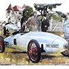 Benz "Tropfenwagen" (1923): Illustrated by Ken Dallison