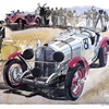 Mercedes-Benz SSKL – Caracciola Wins The Mille Miglia (1931): Illustrated by Ken Dallison