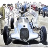 Mercedes-Benz Silver Arrows – Manfred von Brauchitsch Wins Eifelrennen (1934): Illustrated by Ken Dallison
