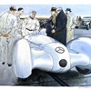 Mercedes-Benz W154 – Caracciola's Dessau Record Car (1939): Illustrated by Ken Dallison