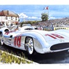 Mercedes-Benz W196 – The Return To Racing – Fangio Wins In France (1954): Illustrated by Ken Dallison