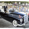 Mercedes-Benz 300d Cabriolet – Kennedy Visits Mexico (1962): Illustrated by Ken Dallison