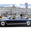Mercedes-Benz 600 Pullman Limousine – Queen Elizabeth Visits Germany (1965): Illustrated by Ken Dallison