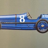 1921 Ballot 3 Litre – Illustrated by Hans A. Muth
