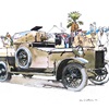 Rolls-Royce Silver Ghost Armoured Car: Illustrated by Ken Dallison