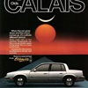 Oldsmobile Calais Ad (May, 1986) – When the sun goes down and the moon comes up, it's a whole different animal.