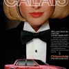 Oldsmobile Calais Ad (1987) – Who says black tie can't be candy-apple red? 