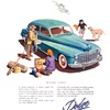Dodge Four-Door Sedan Ad (February, 1948) – Wealthy Family