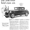 Chandler Big Six 4-Passenger Coupe Ad (October, 1926) – The smartest car you ever laid eyes on – Illustrated by George Shepherd
