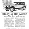Chandler Big Six Metropolitan Sedan Ad (November, 1926) – Showing the world something finer and smarter