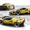 Ferrari SC40 (2025) – Design Sketch by Flavio Manzoni