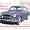 Moretti 1200 Berlina - 1954 Brochure