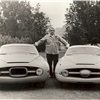 Abarth 1100 Ghia, built toghether with her twin based on a Simca Chassis (Simca on the left)