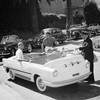 Fiat 600 Multipla Torpedo Marina (Boano), 1956 – Gianni Agnelli (in swimming shorts) with a friend near his Riviera home, Monte Carlo 1958