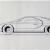 Alfa Romeo Carabo (Bertone), 1968 - Technical Drawing