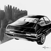 Volvo GTZ 2000 (Zagato), 1969 – Design Sketch by Ercole Spada