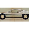 Ferrari Berlinetta Boxer (Pininfarina), Design sketch 1969