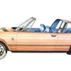 Fiat 128 Roadster (Moretti), 1969 - Illustration: Dany Brawand