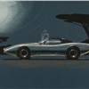 Jaguar XJ Spider (Pininfarina), 1978 - Design Sketch by Emanuele Nicosia