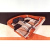 Honda HP-X (Pininfarina), 1984 – Design Sketch – Interior