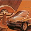 Citroen Scarabee d'Or (Heuliez), 1990 - Design Sketch
