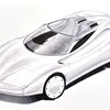 GM Chronos (Pininfarina), 1991 - Design Sketch