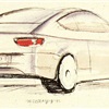 Lancia Hyena (Zagato), 1992 - Design Sketch by by Marco Pedracini