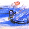 Bugatti EB 112 (ItalDesign), 1993 - Design Sketch