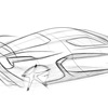 Fittipaldi EF7 Vision Gran Turismo Concept (Pininfarina), 2017 - Design Sketch