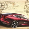 ItalDesign DaVinci Concept, 2019 - Design Sketch by Giuseppe Ceccio