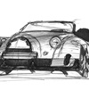 Morgan Midsummer (Pininfarina), 2024 – Design Sketch
