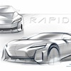 IED Torino x ItalDesign Rapida, 2025 – Design Sketch by Santiago Espindola