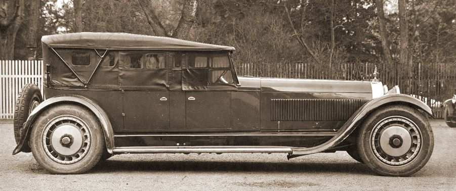 Bugatti Type 41 Royale Prototype body by Packard, 1927