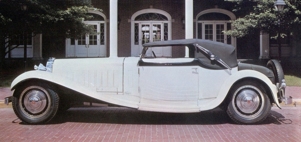 Bugatti Type 41 Royale Victoria Cabriolet body by Weinberger, 1931