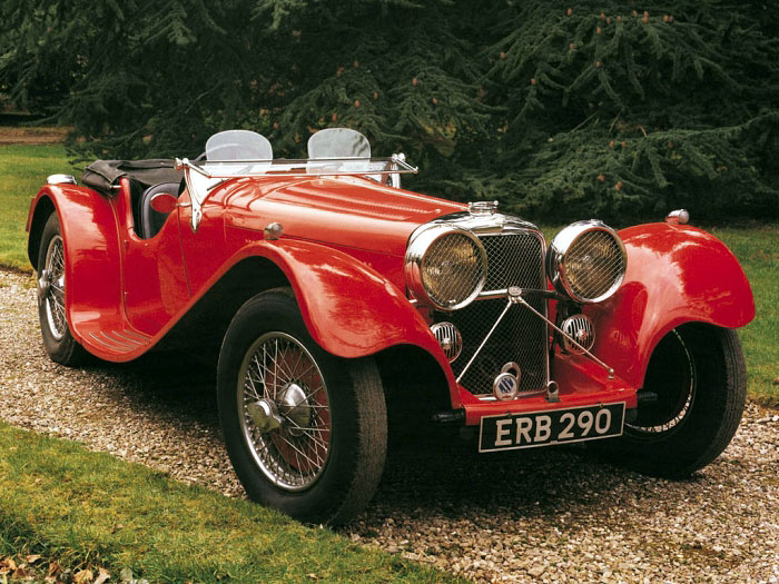 Jaguar SS100, 1935-39