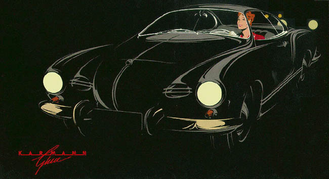 Volkswagen Karmann Ghia, 1955