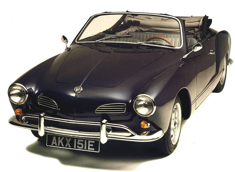 Volkswagen Karmann Ghia Convertible, 1957-74