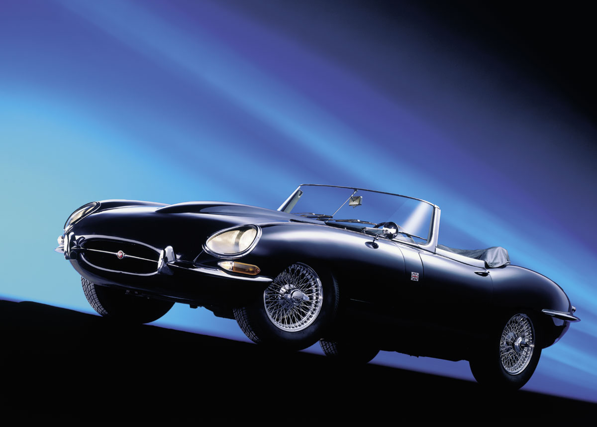 Jaguar E-Type Serie-1, 1961 - Photography by René Staud