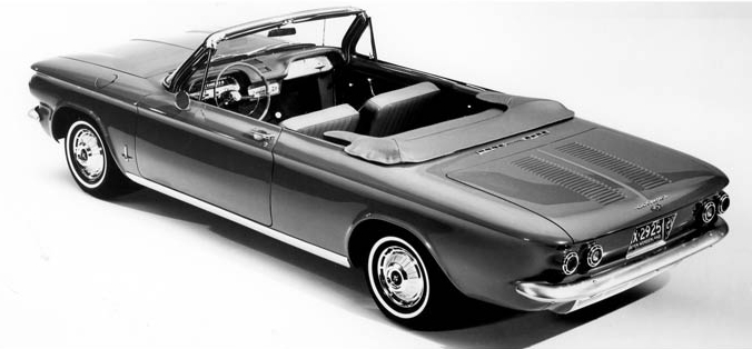 Chevrolet Corvair Monza Convertible, 1962